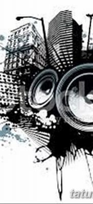 fotó tetováló hangszóró és magnó, kelt 2017.10.11. №023 - tetováló hangszóró -