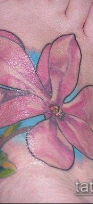 magnólia tetoválás száma 473 - a minta méltó változata, amely sikeresen használható a magnólia akvarellként történő feldolgozására és alkalmazására