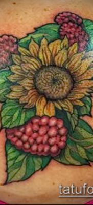 fotó egy málna tetoválásról (jelentése) - egy példa egy érdekes tetoválásrajzra - 059