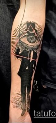 fotó a tetoválásról a combon (tetováló kőművesek) (érték) - példa rajz - 039