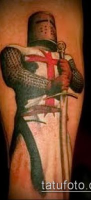 fotó a tetoválásról a combon (tetováló kőművesek) (érték) - példa rajz - 029