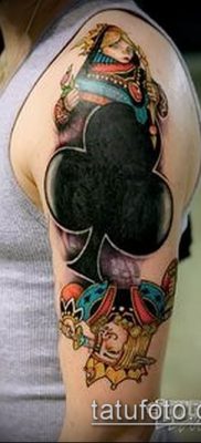 fotó a tetováló kártya öltönyéről (érték) - példa rajz - 007