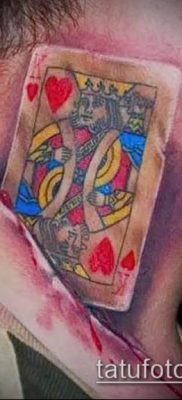 fotó a tetováló kártya öltönyéről (érték) - példa rajz - 005