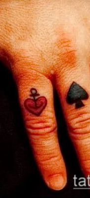 fotó a tetováló kártya öltönyéről (érték) - példa rajz - 003