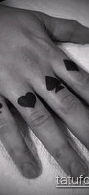 fotó a tetováló kártya öltönyéről (érték) - példa rajz - 002