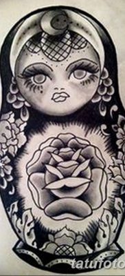 fotó matryoshka tetoválás kelt 2017. 09. 14 -én №115 - Matryoshka tetoválás -