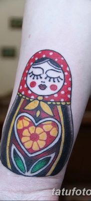 fotó matryoshka tetoválás kelt 2017. 09. 14 -én №116 - Matryoshka tetoválás -