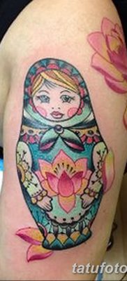 fotó matryoshka tetoválás kelt 2017. 09. 14 -én №121 - Matryoshka tetoválás -