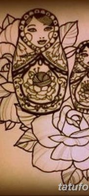 fotó matryoshka tetoválás kelt 2017. 09. 14 -én №124 - Matryoshka tetoválás -