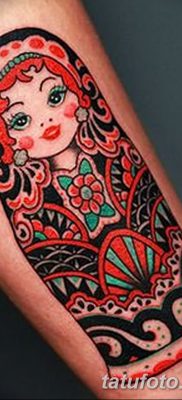 fotó matryoshka tetoválás kelt 2017. 09. 14 -én №129 - Matryoshka tetoválás -