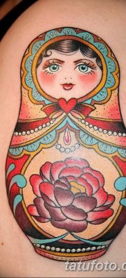 fotó matryoshka tetoválás kelt 2017. 09. 14 -én №132 - Matryoshka tetoválás -