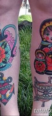 fotó matryoshka tetoválás kelt 2017. 09. 14 -én №135 - Matryoshka tetoválás -