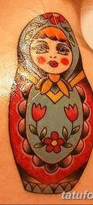 fotó matryoshka tetoválás kelt 2017. 09. 14 -én №140 - Matryoshka tetoválás -