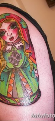 fotó matryoshka tetoválás kelt 2017. 09. 14 -én №143 - Matryoshka tetoválás -