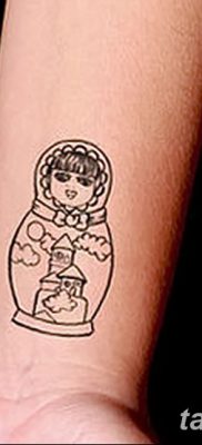 fotó matryoshka tetoválás kelt 2017. 09. 14 -én №146 - Matryoshka tetoválás -
