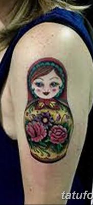 fotó matryoshka tetoválás kelt 2017. 09. 14 -én №147 - Matryoshka tetoválás -