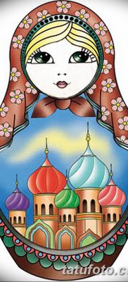 fotó matryoshka tetoválás kelt 2017. 09. 14 -én №148 - Matryoshka tetoválás -