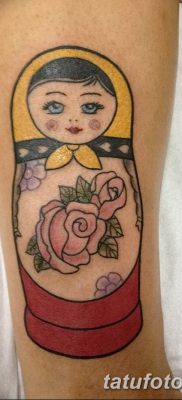 fotó matryoshka tetoválás kelt 2017. 09. 14 -én №150 - Matryoshka tetoválás -