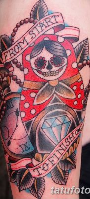 fotó matryoshka tetoválás kelt 2017.09.14. №160 - Matryoshka tetoválás -