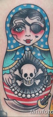fotó matryoshka tetoválás kelt 2017. 09. 14 -én №171 - Matryoshka tetoválás -