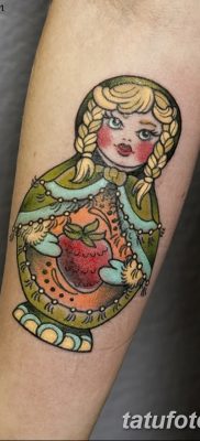 fotó matryoshka tetoválás kelt 2017. 09. 14 -én №176 - Matryoshka tetoválás -