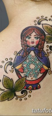 fotó matryoshka tetoválás kelt 2017. 09. 14 -én №177 - Matryoshka tetoválás -