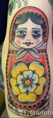 fotó matryoshka tetoválás kelt 2017. 09. 14 -én №178 - Matryoshka tetoválás -
