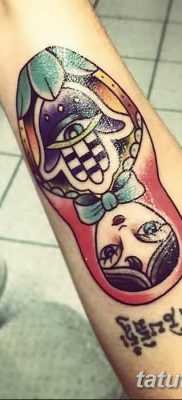 fotó matryoshka tetoválás kelt 2017. 09. 14 -én №183 - Matryoshka tetoválás -