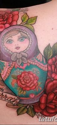 fotó matryoshka tetoválás kelt 2017. 09. 14 -én №187 - Matryoshka tetoválás -