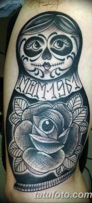fotó matryoshka tetoválás kelt 2017. 09. 14 -én №189 - Matryoshka tetoválás -