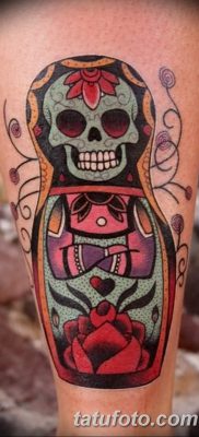 fotó matryoshka tetoválás kelt 2017. 09. 14 -én №192 - Matryoshka tetoválás -