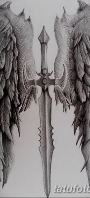 fotó tetováló kard és szárnyak 2018. 04. 26 -án №013 - tetováló kard és szárnyak -