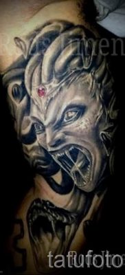 Medusa Gorgon tetoválás - fényképes példa egy tetoválás jelentését bemutató cikkhez 51