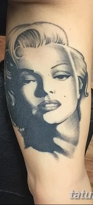 fotó a tetoválásról Marilyn Monroe 2017.08.08. №094 - Tetoválás Marilyn Monroe_