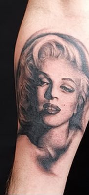 fotó a tetoválásról Marilyn Monroe 2017.08.08. №098 - Tetoválás Marilyn Monroe_