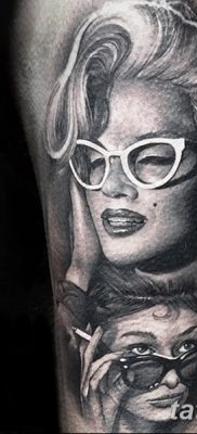 fotó a tetoválásról Marilyn Monroe 2017. 08. 08 -án №112 - Tetoválás Marilyn Monroe_