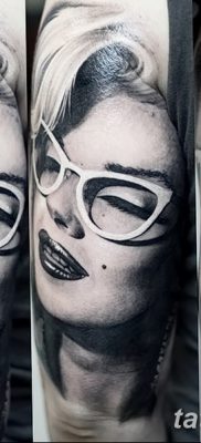 fotó a tetoválásról Marilyn Monroe 2017. 08. 08 -án 118. szám - Marilyn Monroe tetoválás