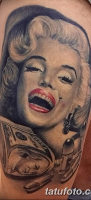 fotó Marilyn Monroe tetoválásról, kelt 2017. 08. 08 -án № 008 - Tetoválás Marilyn Monroe_ 1231231