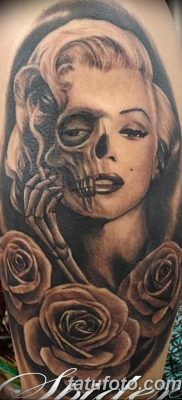 fotó a tetoválásról Marilyn Monroe, kelt 2017. 08. 08. №013 - Tetoválás Marilyn Monroe_
