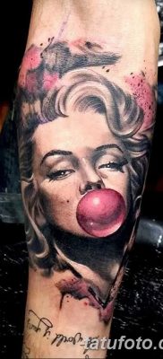 fotó a tetoválásról Marilyn Monroe, 2017. 08. 08 №014 - Tetoválás Marilyn Monroe_