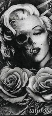 fotó Marilyn Monroe tetoválásról, kelt 2017. 08. 08 -án №017 - Tetoválás Marilyn Monroe_