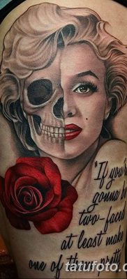 fotó Marilyn Monroe tetoválásról, kelt 2017. 08. 08 №021 - Tetoválás Marilyn Monroe_