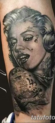 fotó a tetoválásról Marilyn Monroe 2017.08.08. №025 - Tetoválás Marilyn Monroe_