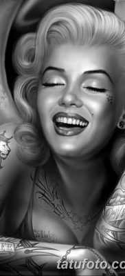 fotó a tetoválásról Marilyn Monroe, 2017. 08. 08 №033 - Tetoválás Marilyn Monroe_