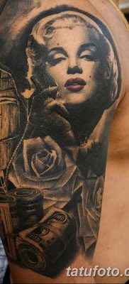 fotó Marilyn Monroe tetoválásról, kelt 2017. 08. 08 №035 - Tetoválás Marilyn Monroe_