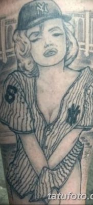 fotó Marilyn Monroe tetoválásról, kelt 2017.08.08. №039 - Tetoválás Marilyn Monroe_