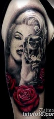 fotó a tetoválásról Marilyn Monroe 2017.08.08. № 051 - Tetoválás Marilyn Monroe_