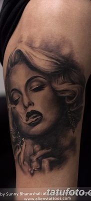 fotó a tetoválásról Marilyn Monroe 2017.08.08. №055 - Tetoválás Marilyn Monroe_