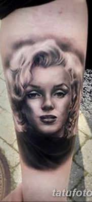 fotó a tetoválásról Marilyn Monroe, kelt 2017. 08. 08 №056 - Tetoválás Marilyn Monroe_