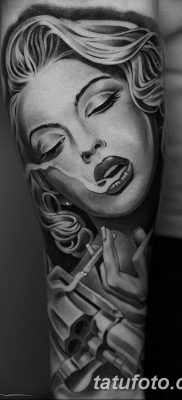 fotó Marilyn Monroe tetoválásról, kelt 2017. 08. 08. №060 - Tetoválás Marilyn Monroe_